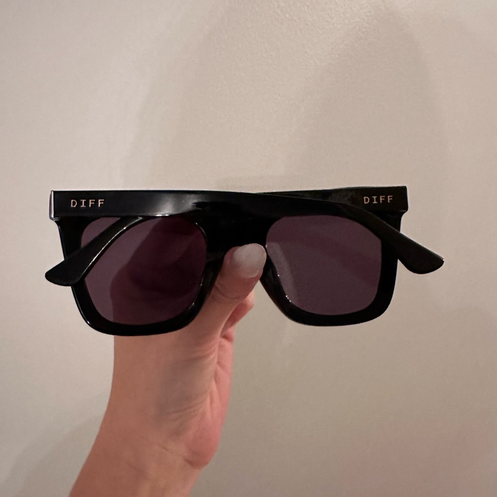 Black Diff Sunglasses - image 5